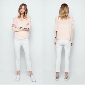 Zadig & Voltaire 100% Cashmere Sweater S